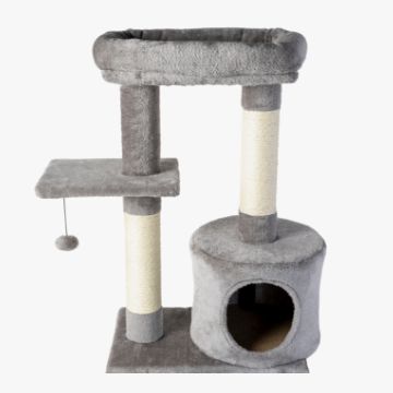 Medium height cat tower